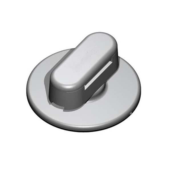 BAHRA EARTHING - Adhessive Tape Clip for PVC Copper Tape, 25x3mm , Grey