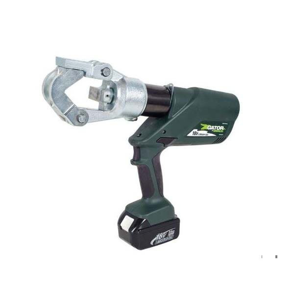 GREENLEE - Dieless Crimping Tool, Gator Battery Powered, 12 Ton, 230V