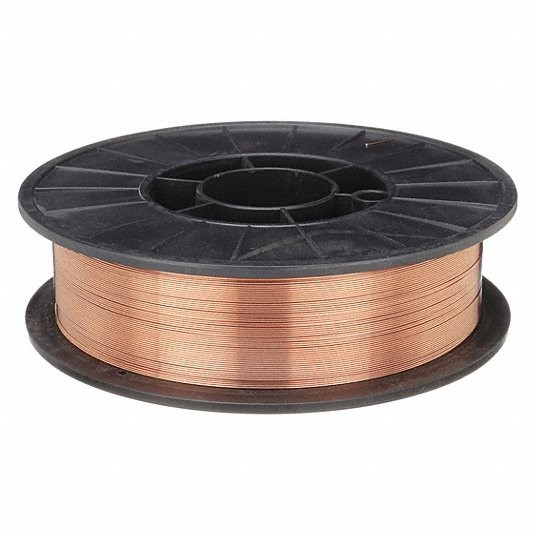 11 lb Carbon Steel Spool Mig Welding Wire with 0.045 in Diameter