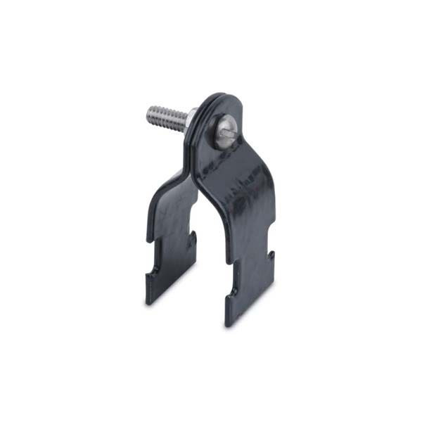 ITCC - PVC Coated Rigid Channel Clamp, 1-1/2", with Nut & Bolt