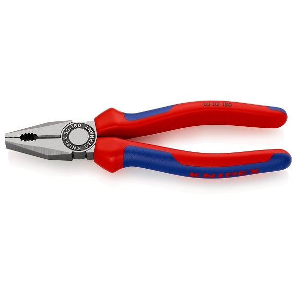 KNIPEX - Combination Pliers, Black Atramentized, 180 mm