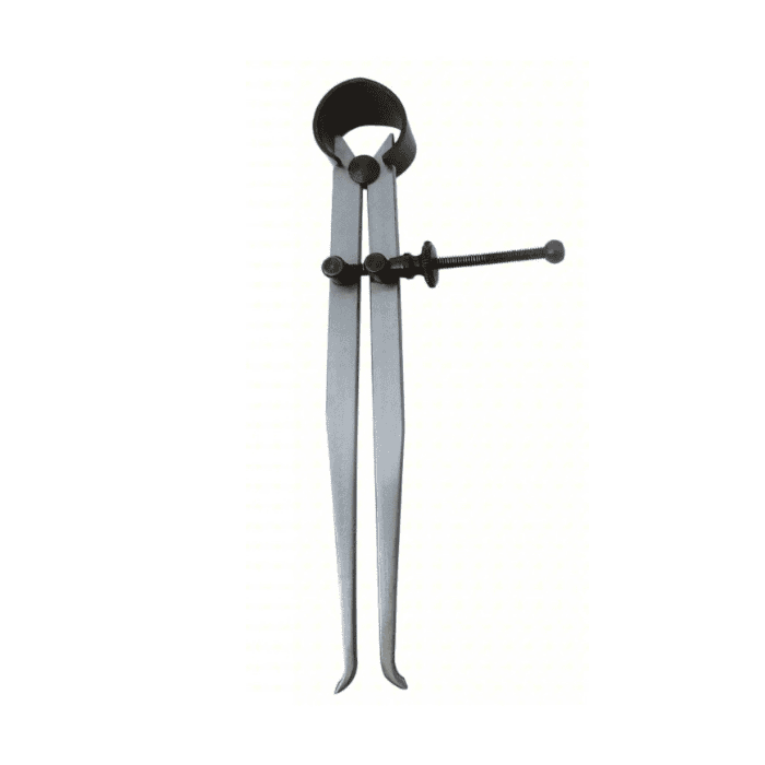 Inside Spring Caliper, Maximum Measurement 250 mm, 10 in, Joint Type Spring, Nut Type Solid 