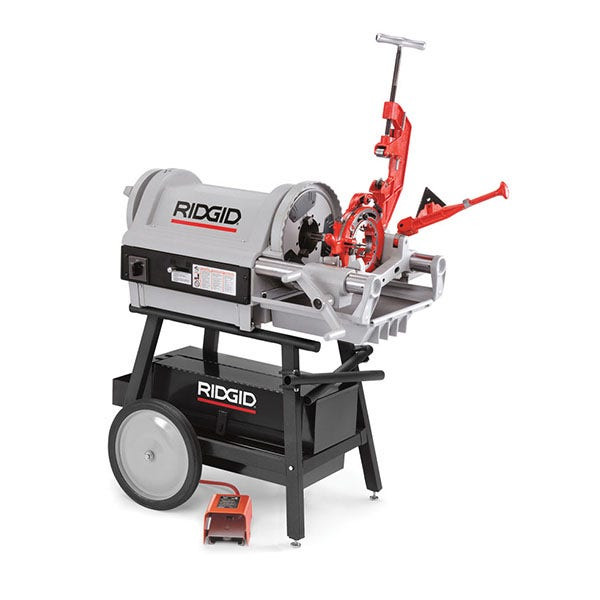 RIDGID - Threading Machine, 1224, 1/4"-4" BSPT, 240V