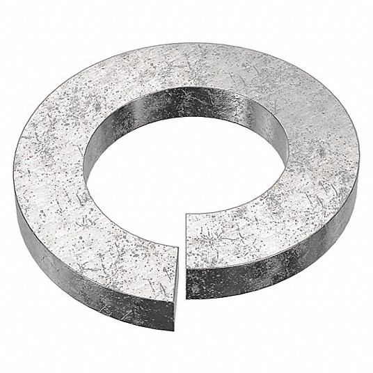 Split Lock Washer, Bolt #6, 18-8 SS, PK100