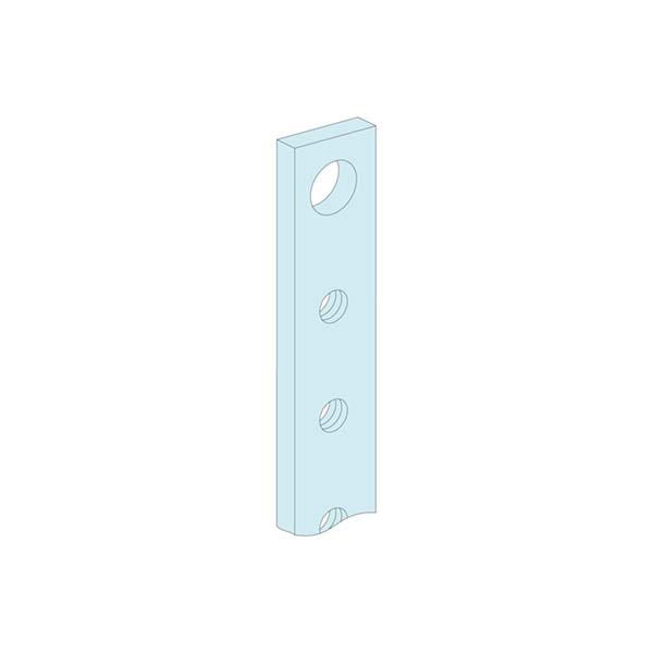 SCHNEIDER - 4 Threaded Bars, Linergy BS, 630A, Vertical, Flat Bar, 32x8mm, L1400