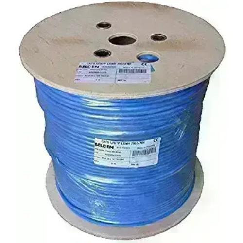 BELDEN- PoE Data Cable-AWG 23-Cat6- 4 Core-PVC- LSZH-305m- Blue