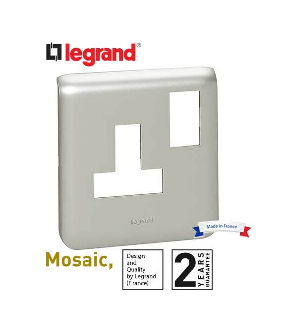 LEGRAND - Plate for 13A SWD Skt 1G, Titanium