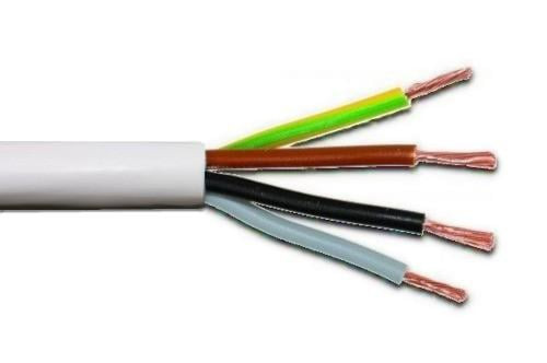 Flexible Cable -Copper-4x2.5- White