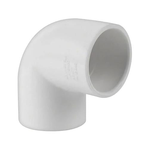 Regular elbow 110 mm from Bahraini - white