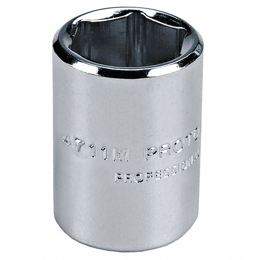 Socket, 1/4 in Drive Size 6RCC5