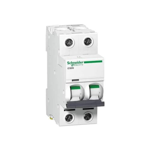 Schneider Sub Breaker - 2 Lines - 16 Amps - ACTI9 iC60N A9F44216, C Curve