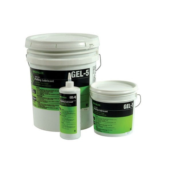 GREENLEE - GEL-5 Cable-Gel Cable Pulling Lubricant, 5 Gallon
