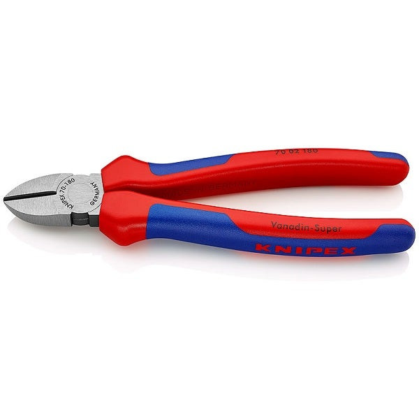 KNIPEX - Diagonal Cutter with, Black Atramentized, 180 mm