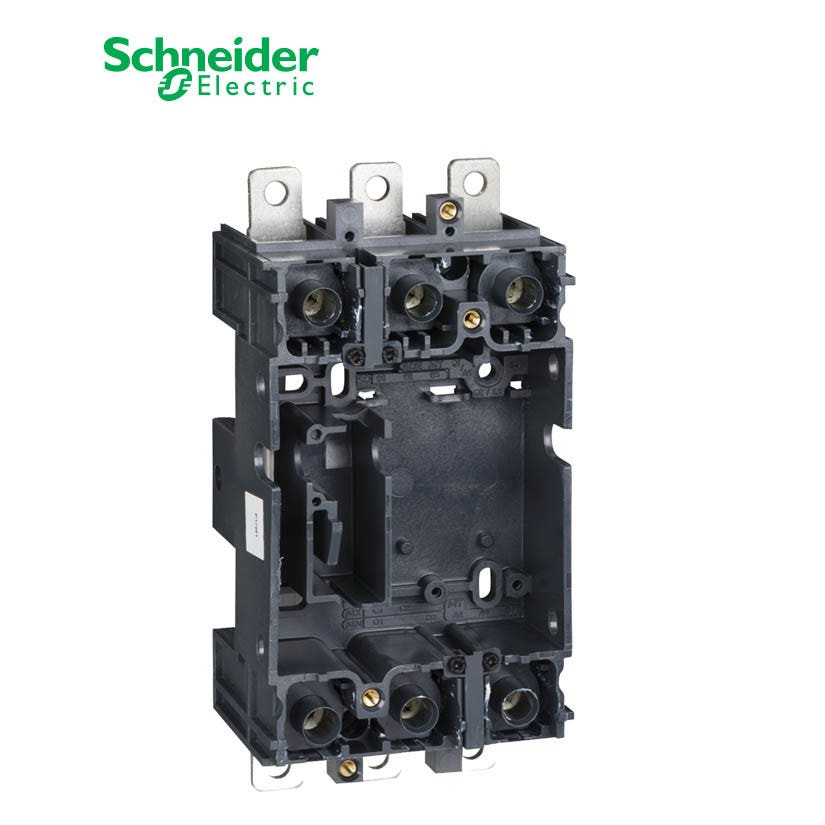 SCHNEIDER - Plug-in Base, Compact NSX 100/160/250, Front/Rear Connected, 3 Poles