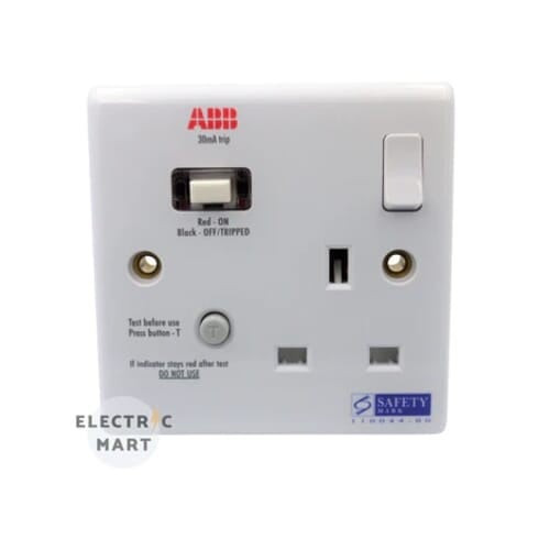 ABB 20 Amp RCD Switch