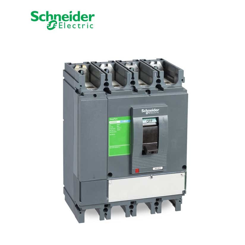 SCHNEIDER - Switch Disconnector, EasyPact CVS400NA, 4 Poles, 400A, AC22A, AC23A