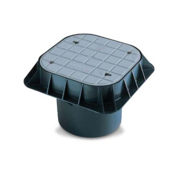BAHRA EARTHING - Earth Pit Light Weight PVC with Grey Lid