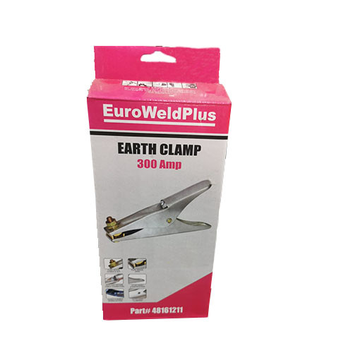 Earth Clamp, 300 Amp, Brass Jaws