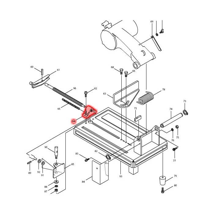 Vise Nut, For 2416S