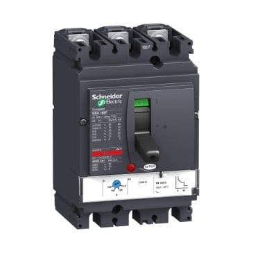 Schneider 3 Pole Main Breaker - 160 Amp - Compact NSX160F, TMD - LV430630