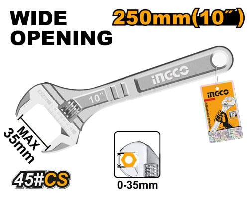 Adjustable wrench Length 10" مفتاح اسبانة فرنساوى 10 بوصة