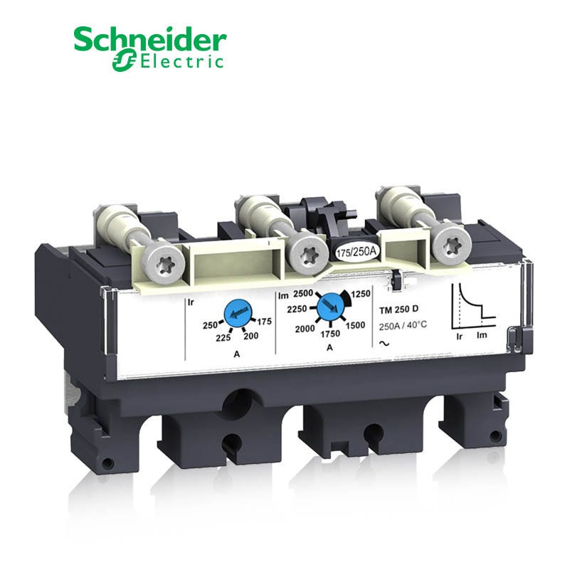 SCHNEIDER - Trip Unit TM160DC forComPact NSX 160 DC, Thermal-magnetic, 160 A, 3P 3d