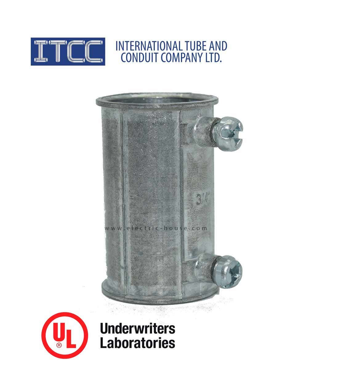 ITCC - Coupling EMT Set-Screw 1&1/4"