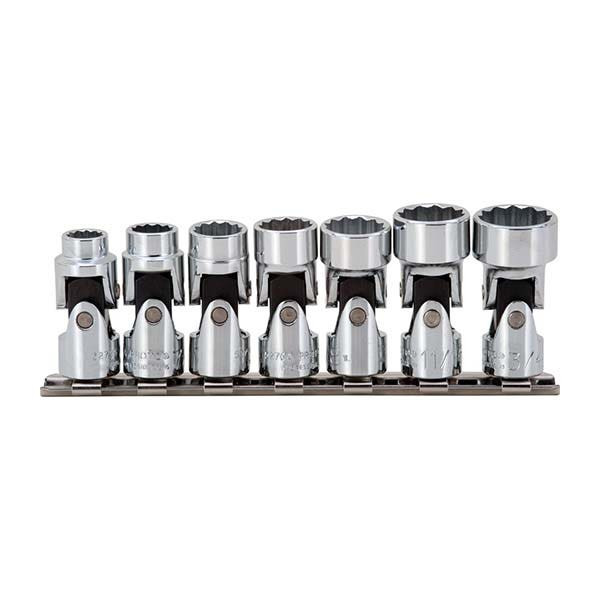 PROTO - 3/8" Drive Universal Socket Set, 7 Pieces, 12 Point