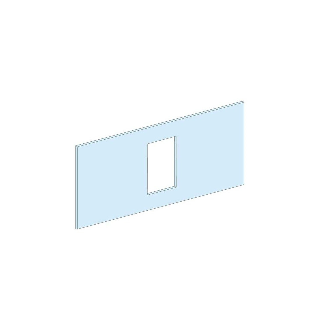 SCHNEIDER - Front Plate Ins630 Horizontal W600 9M