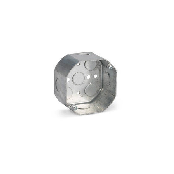 CROUSE HINDS - Octagonal Box 4" - 2" 1/2" Deep - 1/2" KO, Blank #TP339