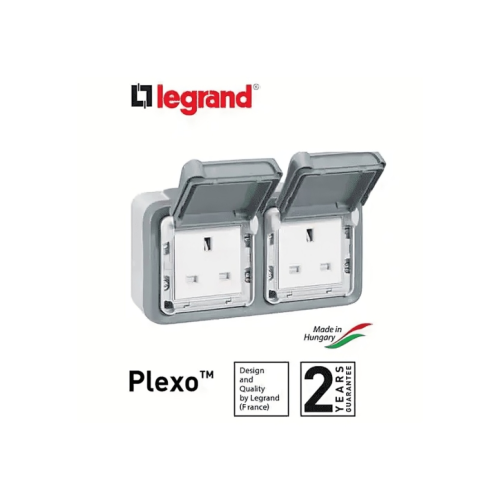External socket, 13 amp, from Legrand (Plexo)