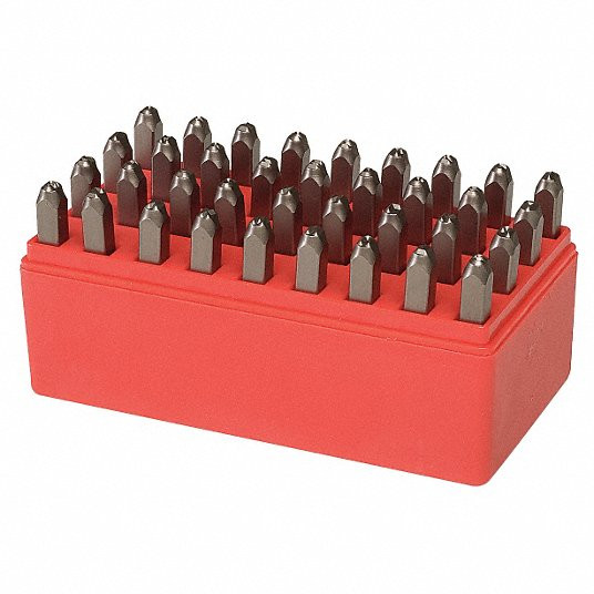 Letter and Number Se, Size 3/8 inch, 36 Pieces
