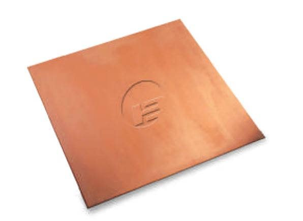 BAHRA EARTHING - Solid Copper Earth Plate, 500x500x1.5mm