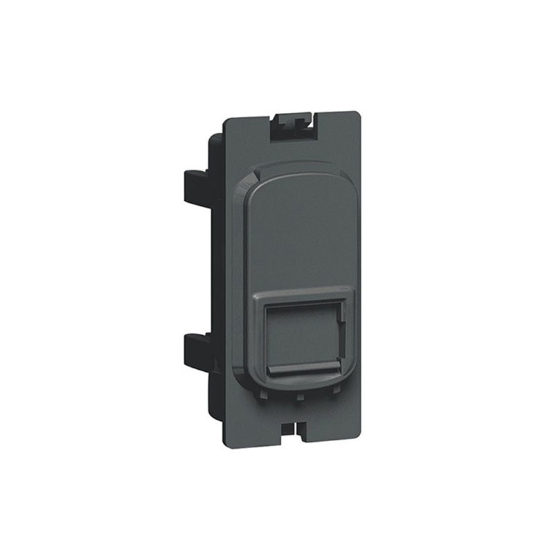 LEGRAND - Telephone Socket Grid Module Synergy, BT Secondary, Anthracite