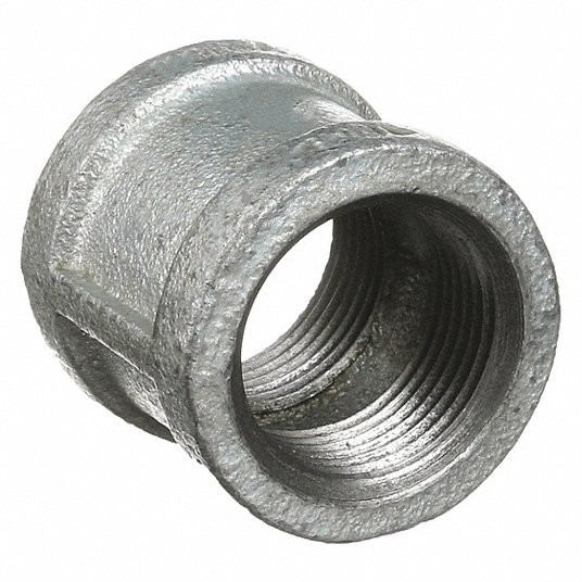 Coupling, Malleable Iron, 1 1/2Inch x 1 1/2Inch Pipe Size, NPT x NPT, Class 150