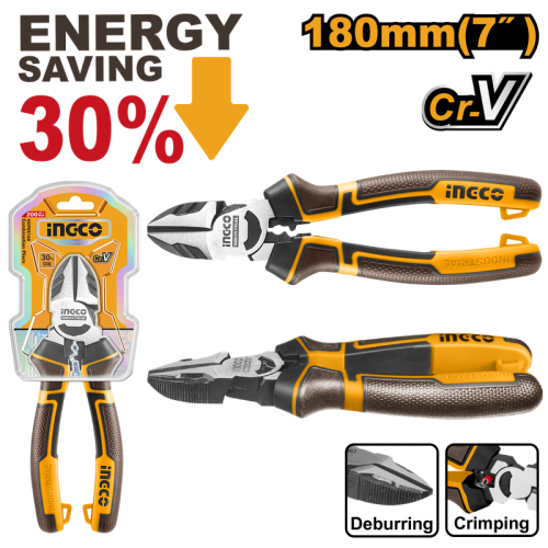 High Leverage Diagonal Cutting Pliers 7 " زرادية قصافة صناعية 7 بوصة