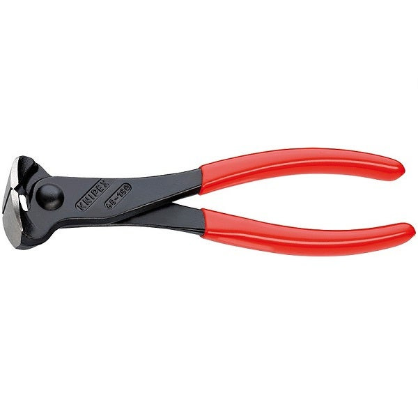 KNIPEX - End Cutting Nipper, Plastic Coated, Black Atramentized, 180 mm