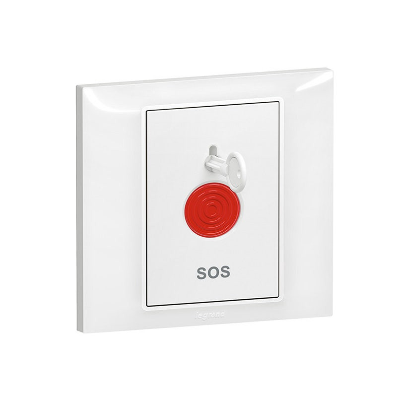 LEGRAND - Security Switch Belanko S, 1A, 250V, White