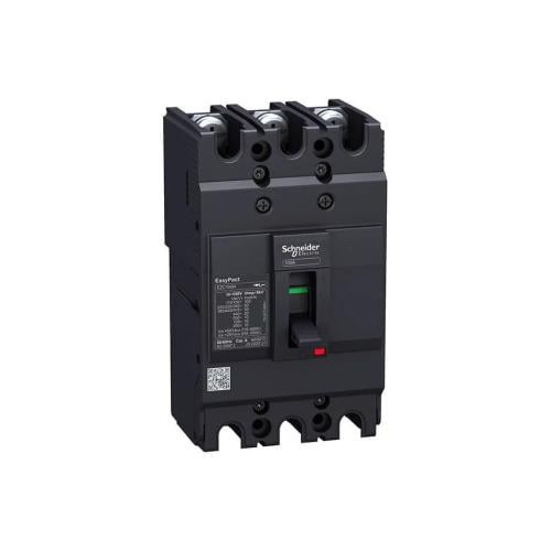 Schneider 3 Pole Main Circuit Breaker - 200 Amps - Easypact EZC250N3200,TMD