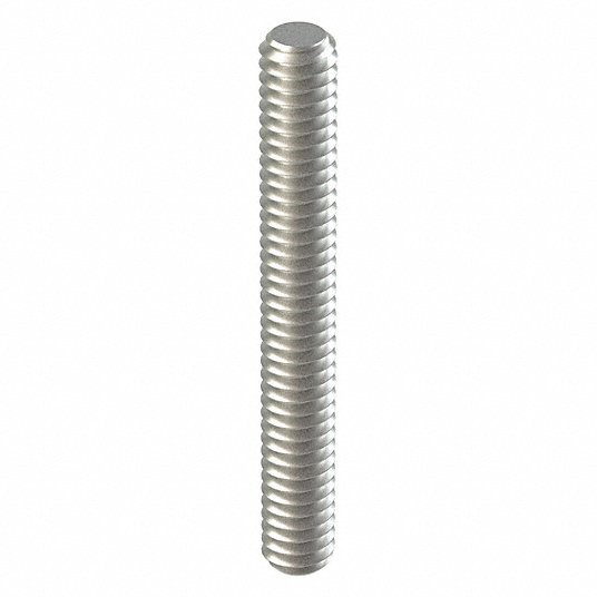Fully Threaded Stud, 18-8 Stainless Steel, 1/2Inch-13, 5 1/2Inch Length, PK 5
