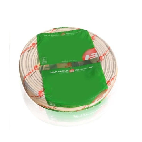 Bahra-BS- NYA Electrical Wire- 4mm²-450/750 V- 91.5m- White