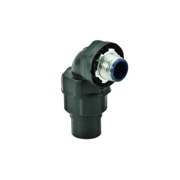 ITCC - PVC Coated Liq.Tight 90D Connector,MI, 4"