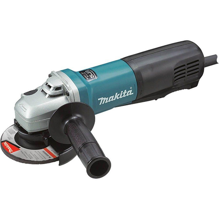 Angle Grinder, 115mm (4-1/2 inch), Paddle Switch, 1100W, 12000rpm, 2.4kg