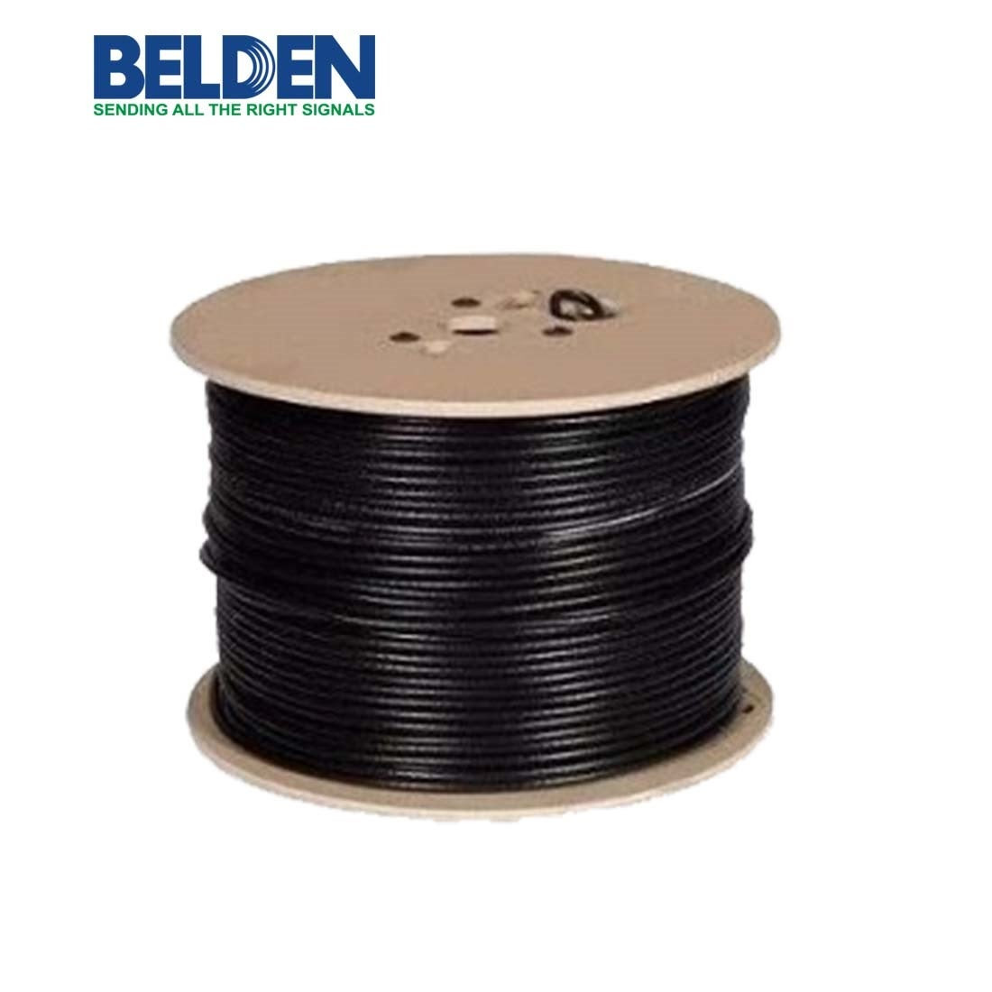 BELDEN - 1T*18 AWG Stranded CU/FS/PVC 300V, Black, 305 Meters/Roll