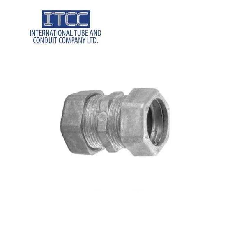 ITCC - Coupling, EMT, Compression, Zinc Die Cast, 4"