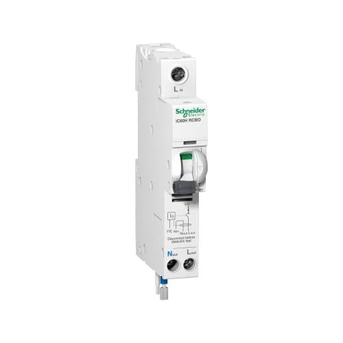 Schneider- RCBO Breaker-1PPNS- 10A-30MA- 230V