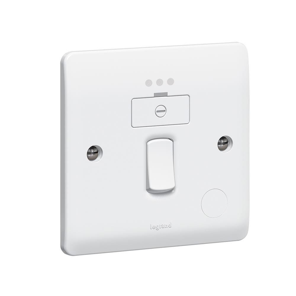 LEGRAND - Connection Unit 13A 1G Fused, Syn.White 