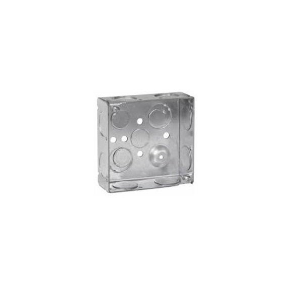 CROUSE HINDS - Square Box 4" - 1&1/2" Deep - 3/4" KO, #TP467