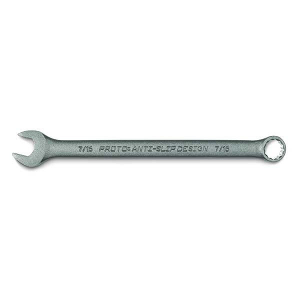 PROTO - Black Oxide Combination Wrench, 7/16", 12 Point