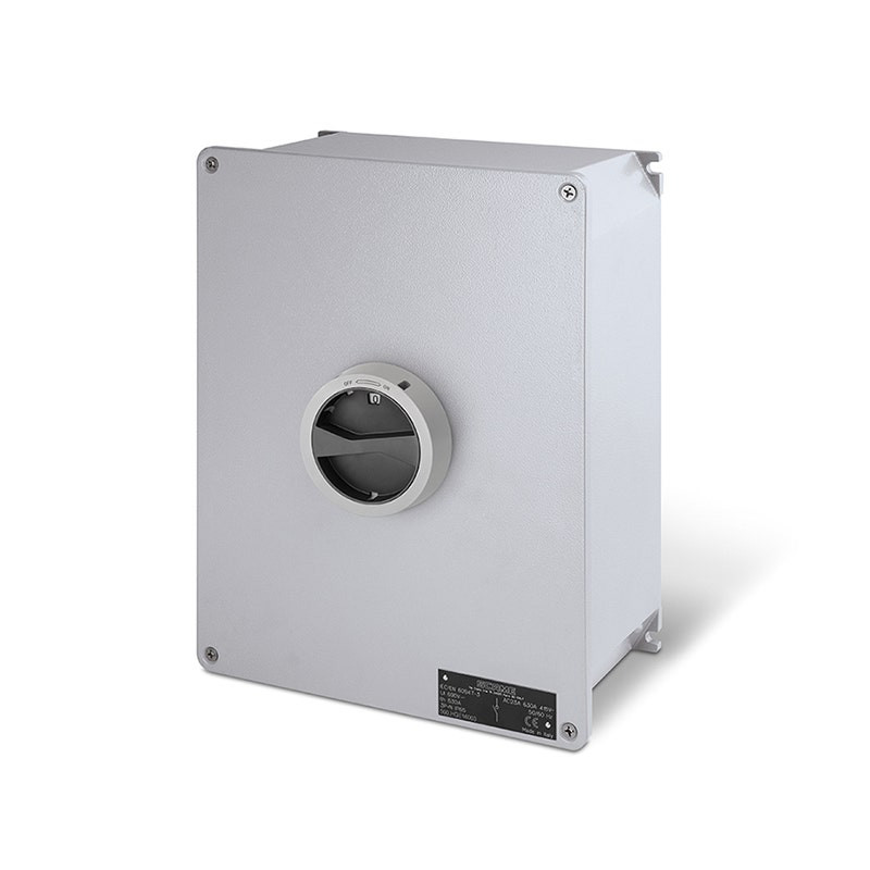 SCAME - Enclosed Switch Disconnector, 160A, 8P, IP65, 315x410x150mm, Y5 IK08, General Grey/Black